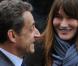 Nicolas Sarkozy et Carla Bruni-Sarkozy à Paris, le 6 mai 2012.