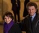Jack Lang et sa femme Monique Lang lors d'un dîner d'Etat en l'honneur de Dilma Rousseff, la présidente du Brésil à l'Elysée, le 11 Decembre 2012.