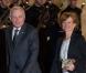 Jean-Marc Ayrault et sa femme Brigitte lors d'un dîner d'Etat en l'honneur de Dilma Rousseff, la présidente du Brésil à l'Elysée, le 11 Decembre 2012.