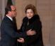 François Hollande et la présidente du Brésil Dilma Rousseff à L'Elysée, le 11 décembre 2012.