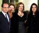 Valérie Trierweiler, François Hollande, la présidente du Brésil Dilma Rousseff et sa fille Paula Araujo lors d'un dîner d'Etat à l'Elysée, le 11 Decembre 2012.
