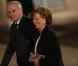 Jean Marc Ayrault et sa femme Brigitte lors d'un dîner d'Etat en l'honneur de Dilma Rousseff, la présidente du Brésil à l'Elysée, le 11 Decembre 2012.