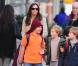 Liv Tyler et son fils Milo dans les rues de New York, le 14 décembre 2012.