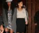 La chanteuse Rihanna et une amie devant le club Las Palmas à Los Angeles, le 14 décembre.