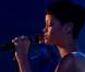 Rihanna durant la finale du  X Factor  anglais, décembre 2012.