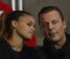 Jean-Roch et sa compagne Anaïs lors du match entre le PSG et Lyon le 16 décembre 2012 au Parc des Princes (victoire 1-0 du PSG) à Paris
