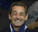 Nicolas Sarkozy lors du match entre le PSG et Lyon le 16 décembre 2012 au Parc des Princes (victoire 1-0 du PSG) à Paris