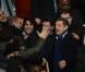 Nicolas Sarkozy lors du match entre le PSG et Lyon le 16 décembre 2012 au Parc des Princes (victoire 1-0 du PSG) à Paris