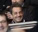 Nicolas Sarkozy lors du match entre le PSG et Lyon le 16 décembre 2012 au Parc des Princes (victoire 1-0 du PSG) à Paris