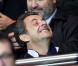Nicolas Sarkozy lors du match entre le PSG et Lyon le 16 décembre 2012 au Parc des Princes (victoire 1-0 du PSG) à Paris