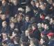 Nicolas Sarkozy lors du match entre le PSG et Lyon le 16 décembre 2012 au Parc des Princes (victoire 1-0 du PSG) à Paris