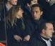 Néné et sa compagne lors du match entre le PSG et Lyon le 16 décembre 2012 au Parc des Princes (victoire 1-0 du PSG) à Paris