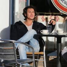 Bronson Pelletier à West Hollywood, le 18 décembre 2012.