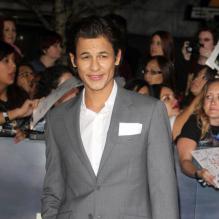 Bronson Pelletier lors de l'avant-premiere du film Twilight 5 à Los Angeles, le 12 novembre 2012.