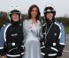 Marine Lorphelin, Miss France 2013, de retour dans sa ville natale, Charnay-les-Macon en Bourgogne, le 19 décembre 2012