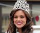 Marine Lorphelin, Miss France 2013, de retour dans sa ville natale, Charnay-les-Macon en Bourgogne, le 19 décembre 2012