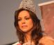 Marine Lorphelin, Miss France 2013, superbe lors de son retour dans sa ville natale, Charnay-les-Macon en Bourgogne, le 19 décembre 2012