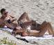 Kate Moss et Jamie Hince se détendent sur une plage à Saint-Barthélémy le 19 decembre 2012