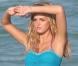 Exclusif - Erin Heatherton en pleine séance photo pour Victoria's Secret sur une plage à Miami. Le 19 décembre 2012.