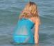 Exclusif - Erin Heatherton en pleine séance photo pour Victoria's Secret sur une plage à Miami. Le 19 décembre 2012.