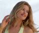 Doutzen Kroes en pleine séance photo sur une plage à Saint-Barthélemy, le 15 décembre 2012.