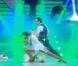 Philippe Candeloro et Candice dansent à nouveau ensemble lors de "Danse avec les stars fête Noël", diffusé sur TF1 le samedi 22 décembre 2012.
