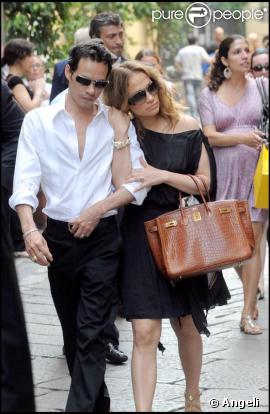 Jenifer Lopez et Marc Anthony : shopping à milan