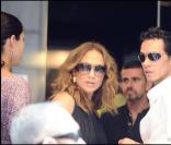 Jenifer Lopez et Marc Anthony : shopping à milan