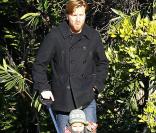 Ewan McGregor : Balade en tricyle pour sa fille Anouk