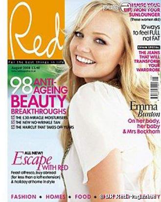 Emma Bunton pour Red Magazine