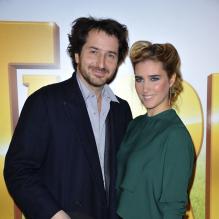 Vahina Giocante, Edouard Baer lors de l'avant-première du film Turf à Paris le 21 janvier 2013