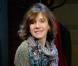 Virginie Lemoine lors de la première de Brigitte, directeur d'agence, au Vingtième Théâtre à Paris, le 16 janvier 2013.