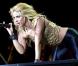  Shakira en concert, pour la victoire du FC Barcelone, à Barcelone, le 29 mai 2011. 
  