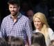 Shakira et Gerard Piqué se promènent dans les rues de Barcelone, le 14 avril 2011.