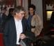 Farida Khelfa et son mari Henri Seydoux lors de l'anniversaire de Nicolas Sarkozy le 28 janvier 2013 au restaurant Giulio Rebellato à Paris