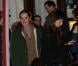 Pierre Sarkozy et Hoda Roche lors de l'anniversaire de Nicolas Sarkozy le 28 janvier 2013 au restaurant Giulio Rebellato à Paris