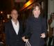 Mathilde Meyer et son mari Antoine lors de l'anniversaire de Nicolas Sarkozy le 28 janvier 2013 au restaurant Giulio Rebellato à Paris