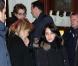 Jean Sarkozy et sa femme Jessica lors de l'anniversaire de Nicolas Sarkozy le 28 janvier 2013 au restaurant Giulio Rebellato à Paris