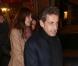 Nicolas Sarkozy lors de son anniversaire le 28 janvier 2013 au restaurant Giulio Rebellato à Paris