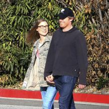 Michael C. Hall et Morgan Macgregor dans le quartier de West Hollywood, à Los Angeles, le 26 janvier 2013.