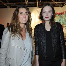 Mademoiselle Agnes, Ana Girardot à la soirée Make Up For Ever au Palais de Tokyo à Paris le 31 janvier 2013.