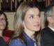La princesse Letizia d'Espagne assiste à l'ouverture du forum sur les maladies rares au Centre Polivalent Carlos Mir à Minorque. Le 1er février 2013.