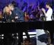 Véronique Sanson, Alain Chamfort et Jeanne Cherhal lors des Victoires de la Musique, sur France 2 le 8 février 2013.