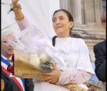 Ingrid Betancourt, interviewée et en famille