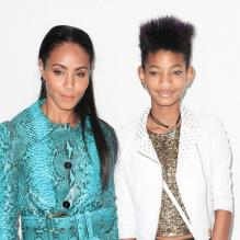 Jada Pinkett Smith et Willow Smith au défilé Michael Kors à New York, le 13 février 2013.