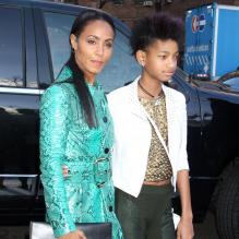 Jada Pinkett Smith et Willow Smith : duo de fashionista mère/fille à la fashion week de New York, le 13 février 2013.