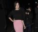 Daisy Lowe arrive à la soirée organisée par le chic magazine Harper's Bazaar. Un événement qui a clôturé la Fashion Week de Londres, le 19 février 2013.