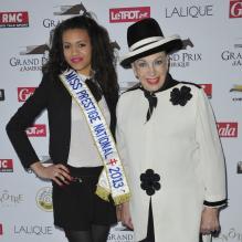 Auline Grac et Geneviève de Fontenay en janvier 2013 à Vincennes