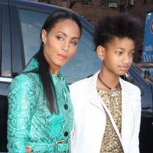 Jada Pinkett et Willow Smith arrivent au défilé Michael Kors. New York, le 13 février 2013.