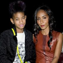 Willow et Jada Pinkett Smith assistent au défilé automne-hiver 2013 de Narciso Rodriguez. New York, le 13 février 2013.